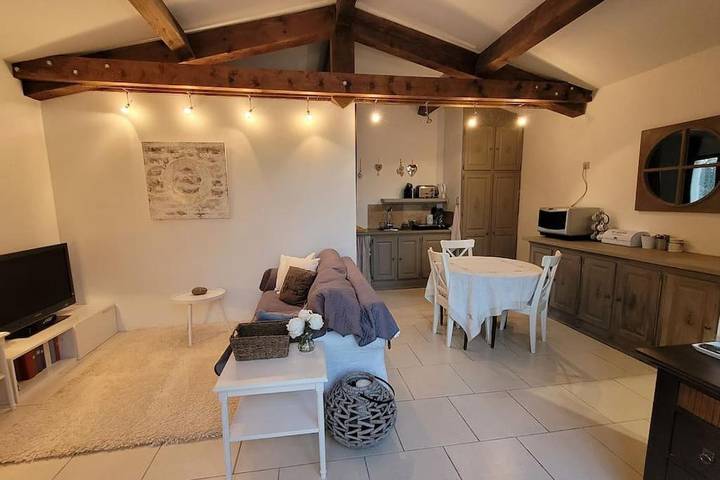 Location de vacances pour 3 personnes, avec jacuzzi ainsi que piscine et jardin à Cabasse - 4