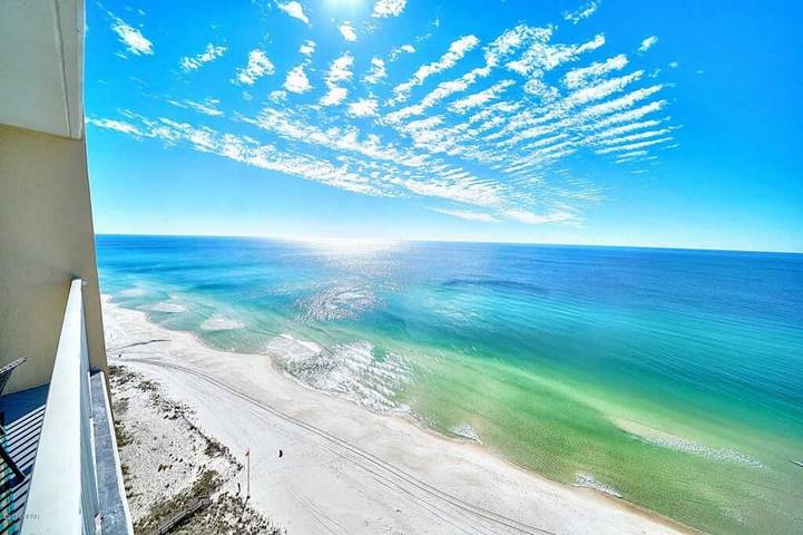 Vacation rental for 6 people, with pool and balcony as well as hot tub in Panama City Beach