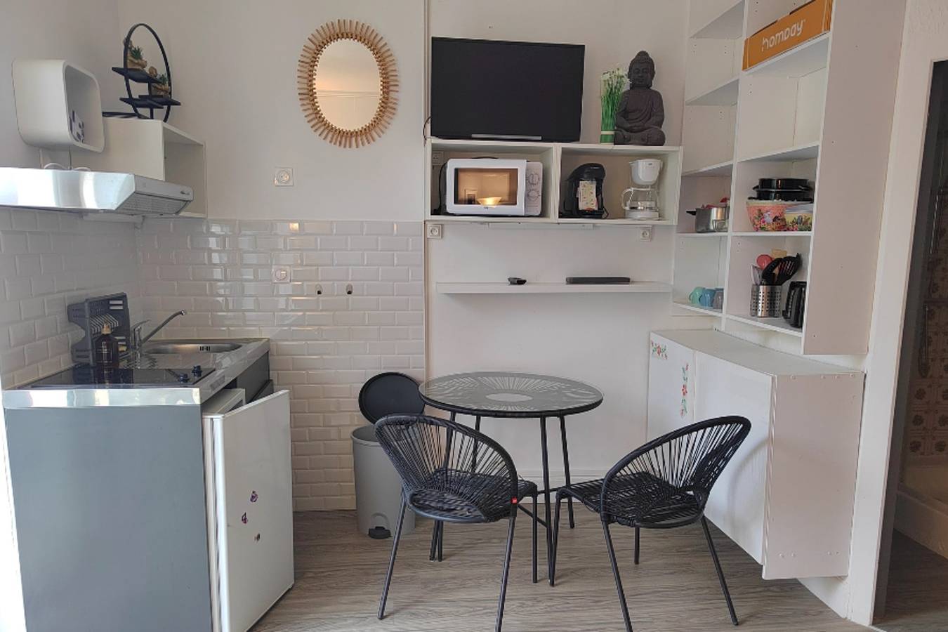 Studio entier, Studio Anglet Pieds dans l'eau avec Vue in Anglet, Région de Bayonne