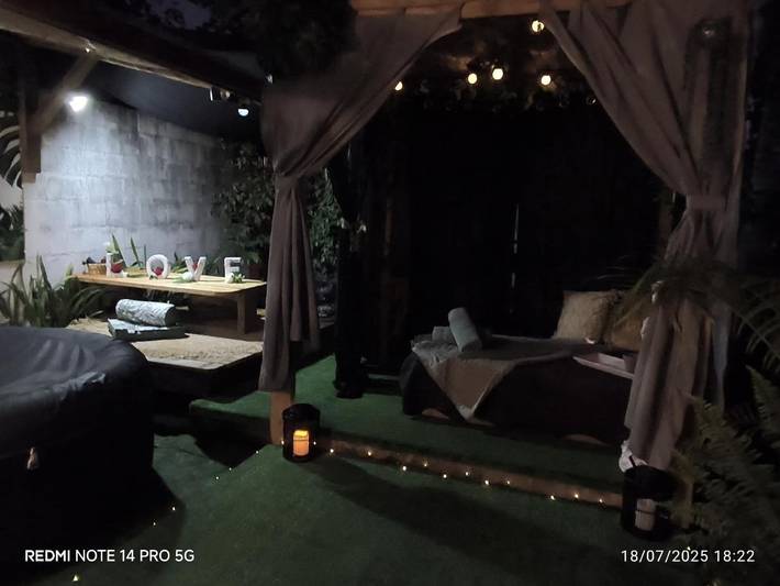 Appartement de vacances pour 5 personnes, avec jardin et jacuzzi
