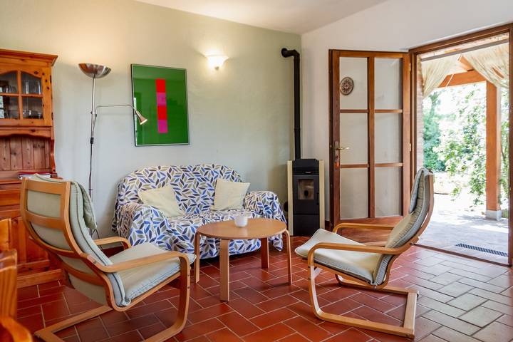 Ganze Wohnung, Ferienwohnung "Casa Le Basse - Vetulonia" mit Privatterrasse, Gemeinschaftsgarten und Wlan in Gavorrano, Grosseto Provinz