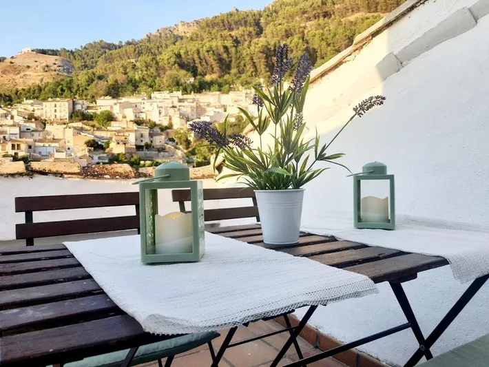 Apartamento de vacaciones para 2 personas, con vistas y terraza - 1