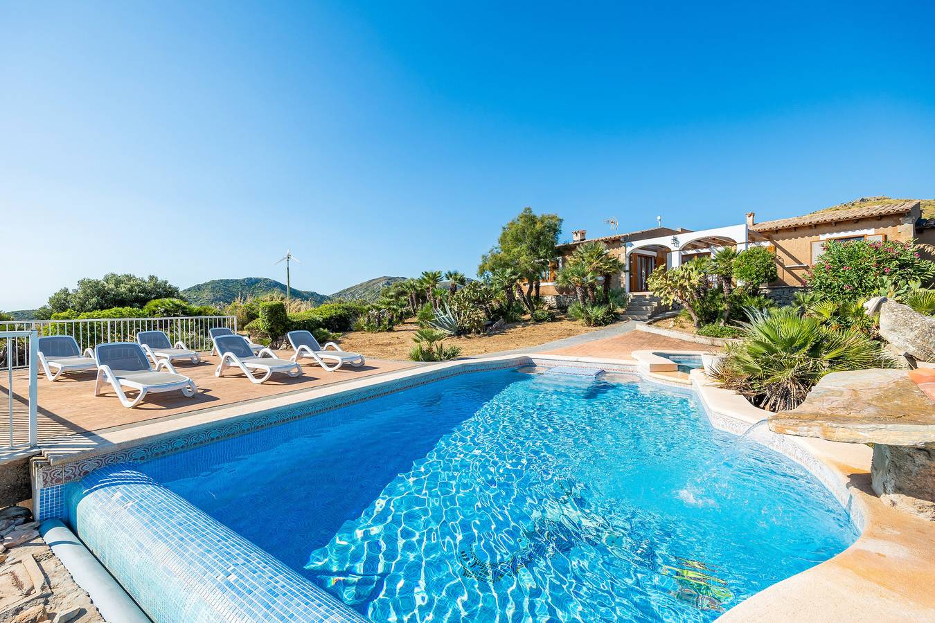 Ferienhaus 'Na Moli' mit Meerblick, Privatem Pool und Wi-Fi in Cala Torta, Artà