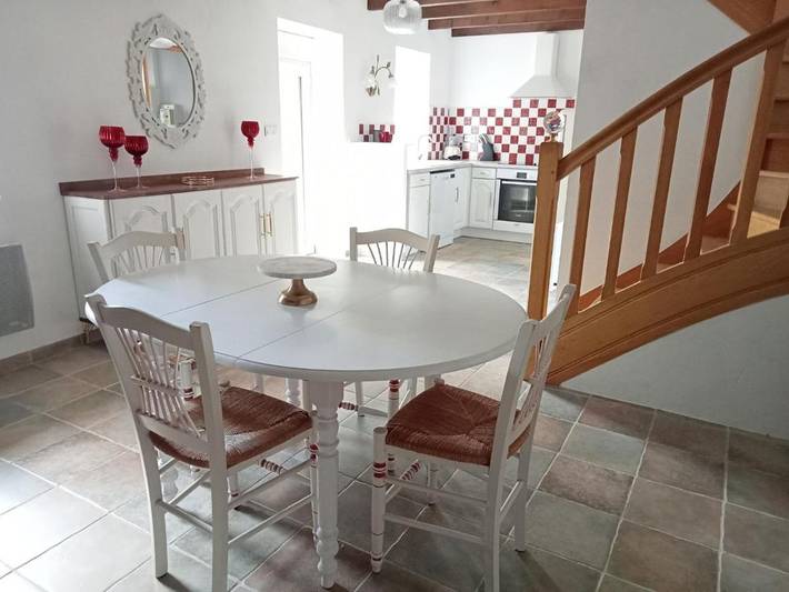 Maison de vacances pour 4 personnes, avec jardin