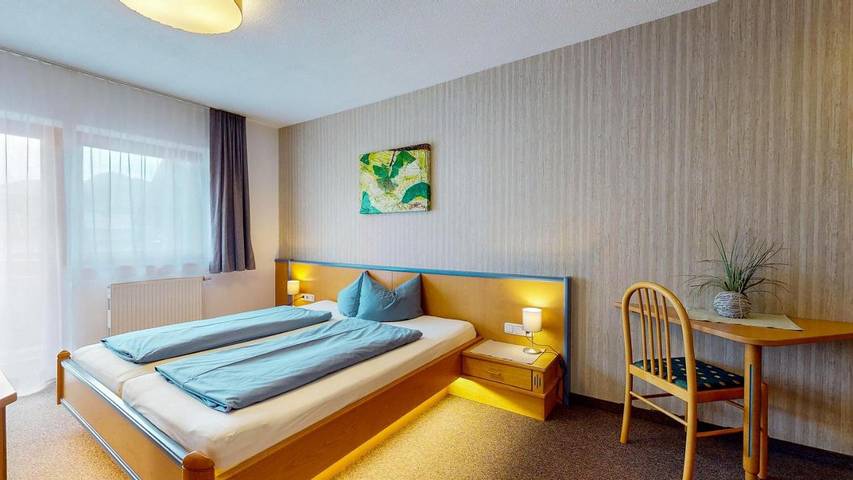BnB für 2 Personen, mit Balkon und Terrasse sowie Sauna und Ausblick in Kirchberg in Tirol