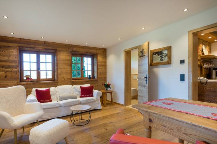 Ganze Wohnung, Abendsonne in Oberstdorf, Bayerisch Schwaben