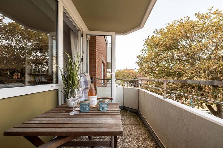 Ganze Wohnung, Bezauberndes, stilvolles City Appartement mit Ost -und Westbalkon in Westerland, Sylt (Gemeinde)