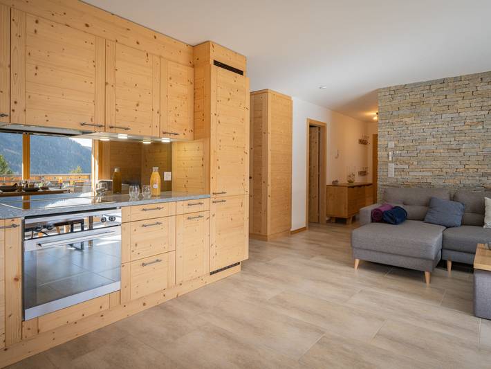 Gîte pour 6 personnes, avec balcon dans Ovronnaz - 4