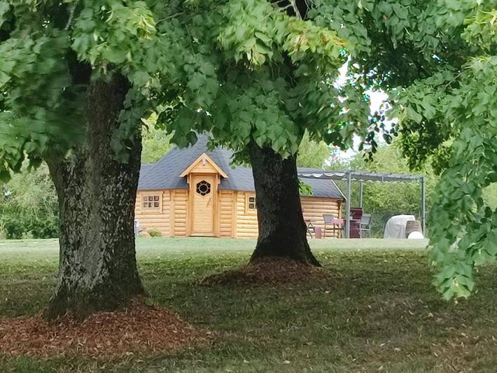 Maison d’hôte pour 3 personnes, avec jardin