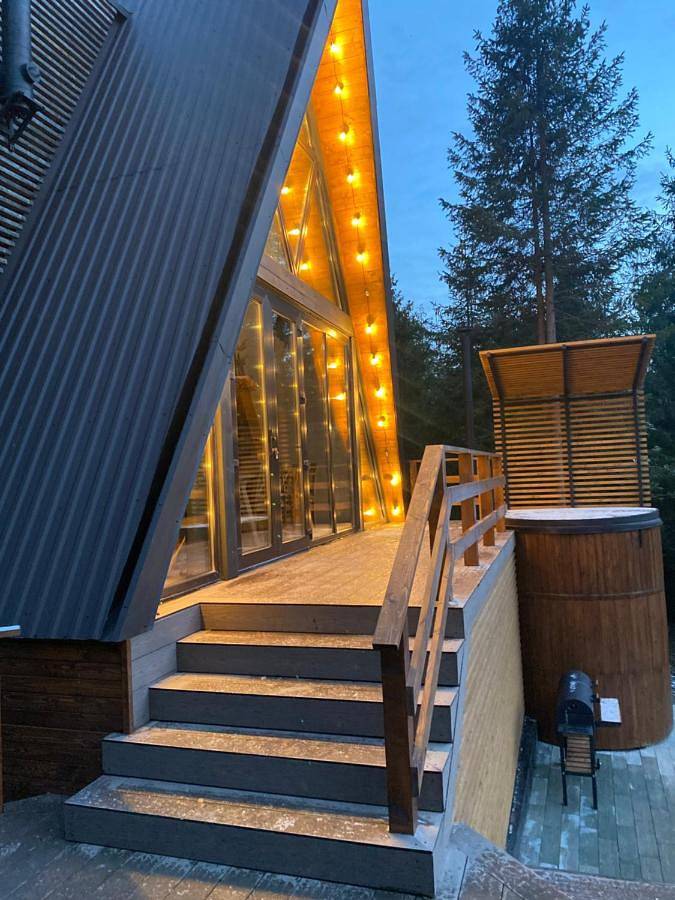 Dom dla 4 osób, z jacuzzi i balkon w Ukraina