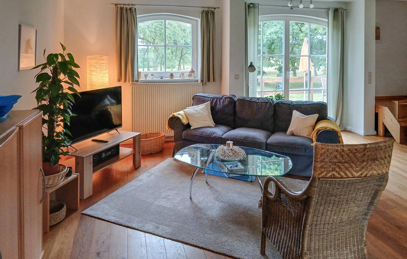 Riverside Retreat - Gemütliches Apartment mit Terrasse und Parkplatz in Dobbertin, Ludwigslust-Parchim