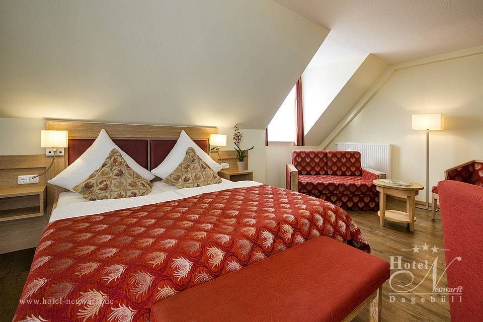 Hotel Neuwarft Ketelsen - Hotel Neuwarft - Doppelzimmer Standard in Dagebüll, Nordsee - Schleswig-Holstein