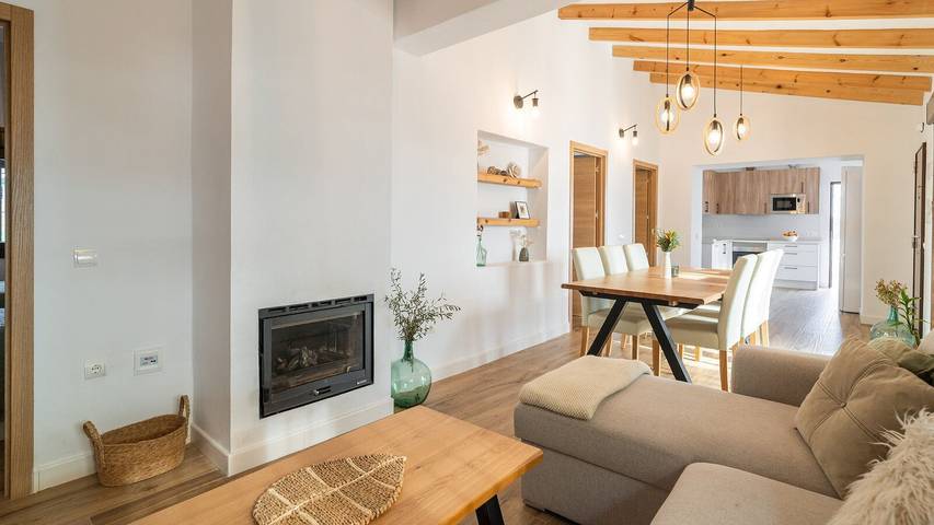 Casa rural para 6 personas, con piscina y balcón/terraza en Algarrobo