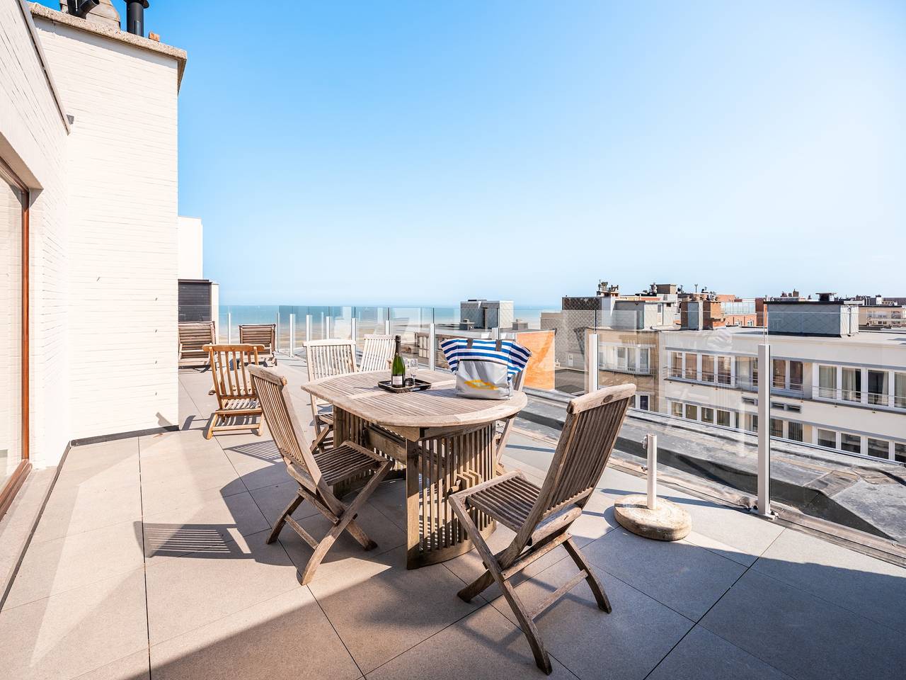 Ganze Wohnung, Dachwohnung am Meer mit Meerblick in Koksijde-Bad, Koksijde