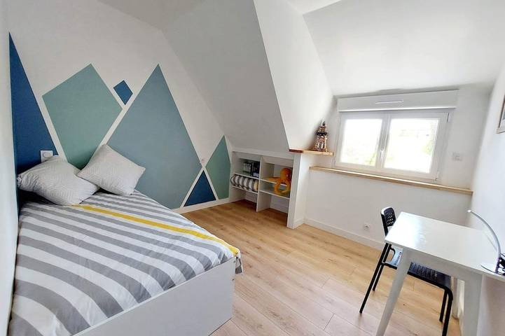 Location de vacances pour 3 personnes, avec jardin et terrasse à Pleuven - 4