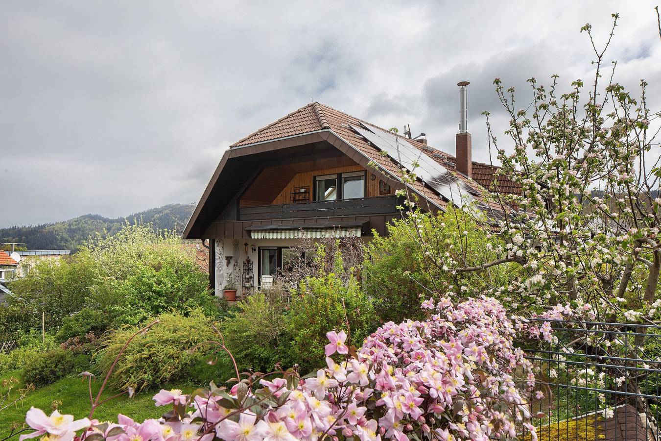 Ganze Wohnung, Ferienwohnung 'Zum Alt Engelwirt' mit Bergblick, Balkon und Wlan in Horben, Südschwarzwald