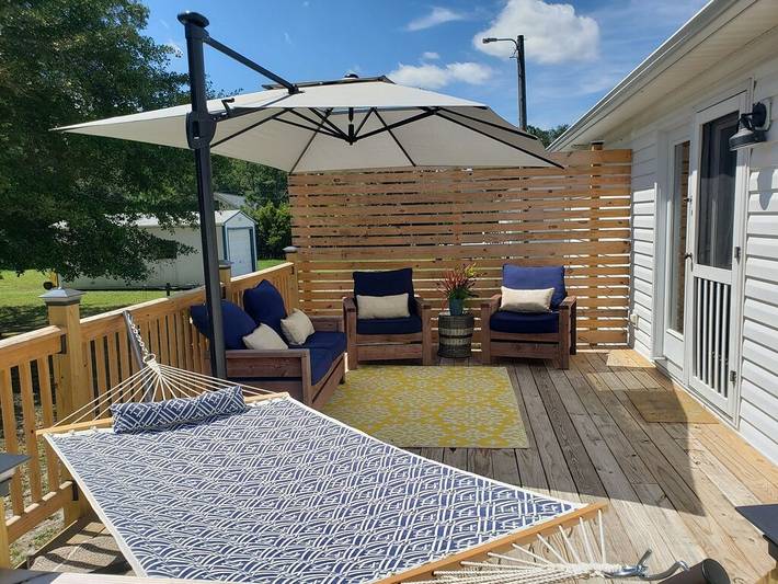 Ferienhaus für 7 Personen, mit Terrasse und Garten - 1