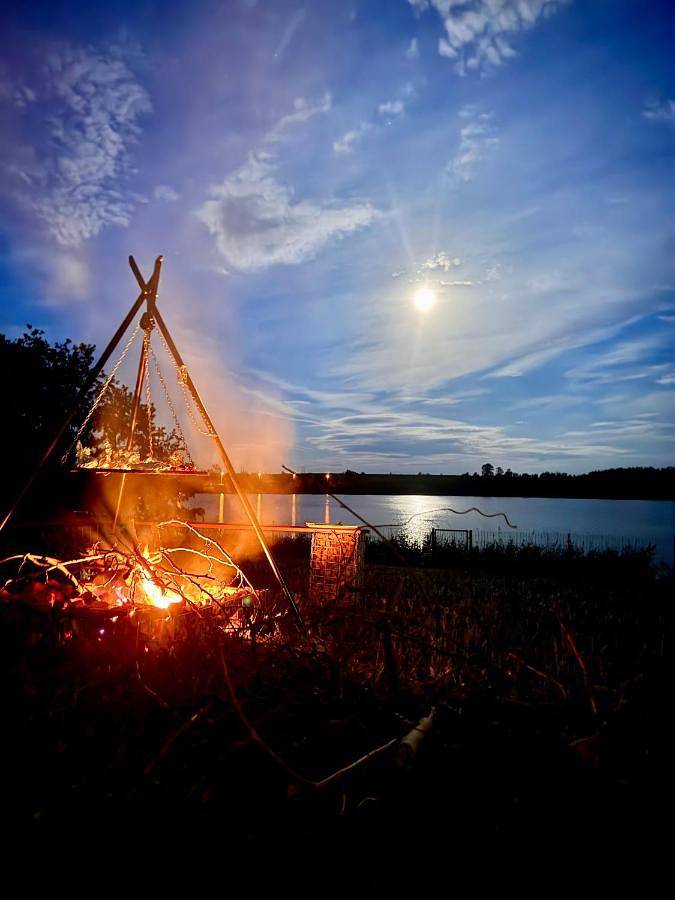 Camping für 2 Personen, mit Terrasse und Garten sowie Seeblick und Ausblick in Ermland-Masuren - 3