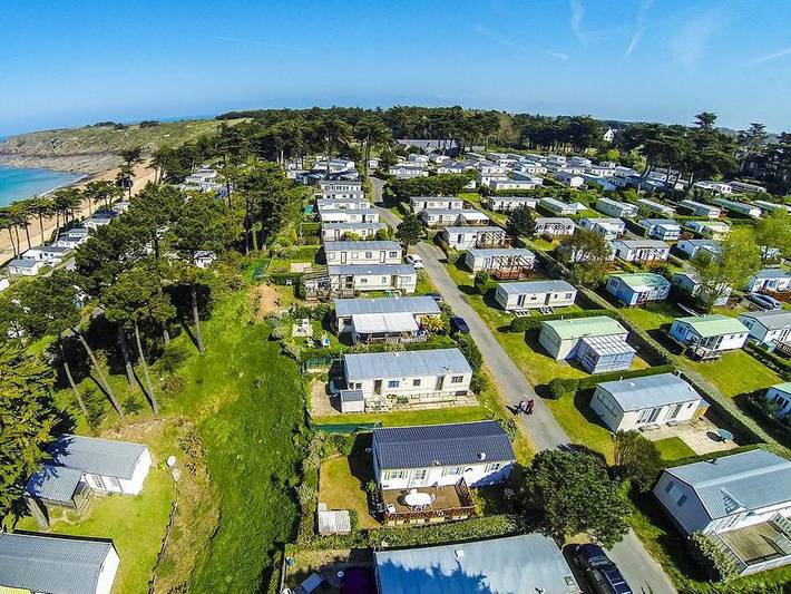Camping Les Chevrets - Mobilheim 4 personen - Corsaire Komfort in Saint-Coulomb, Saint-Malo und Umgebung