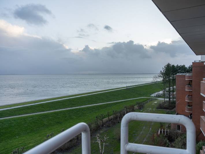 Ferienwohnung für 3 Personen, mit Ausblick und Balkon, kinderfreundlich am Jadebusen - 2