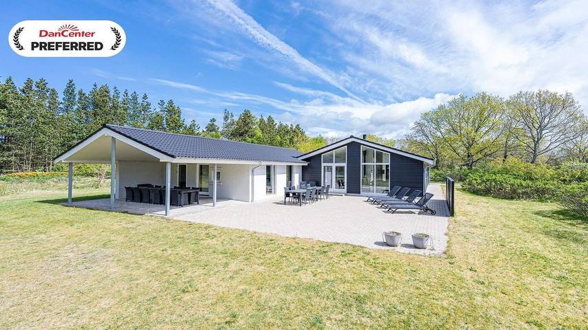 Ferienhaus für 10 Personen, mit Sauna und Whirlpool sowie Terrasse in Filsø See