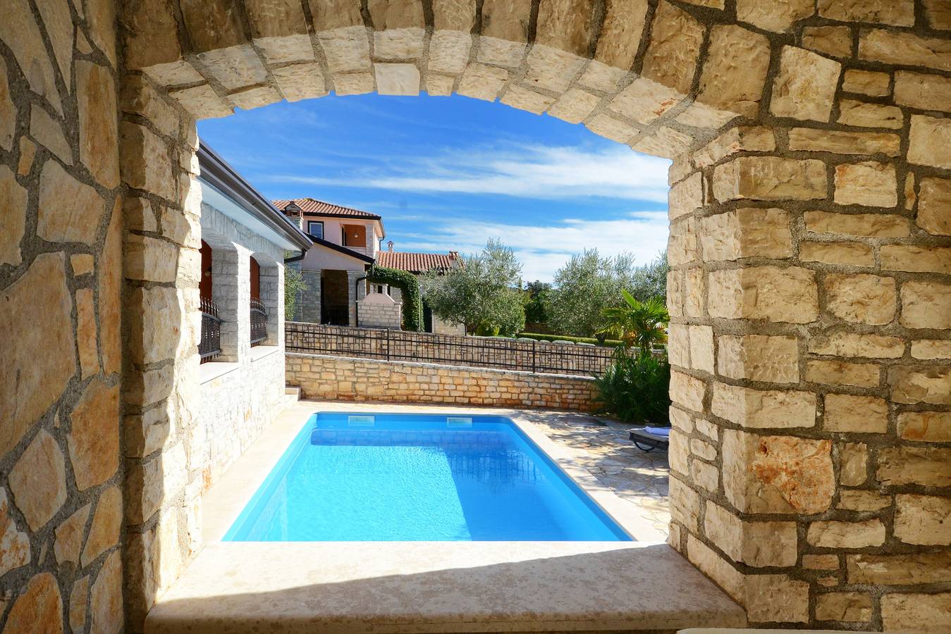 Villa Bianca with pool in Istria, Rogovici in Općina Kaštelir - Labinci, Umag und Umgebung