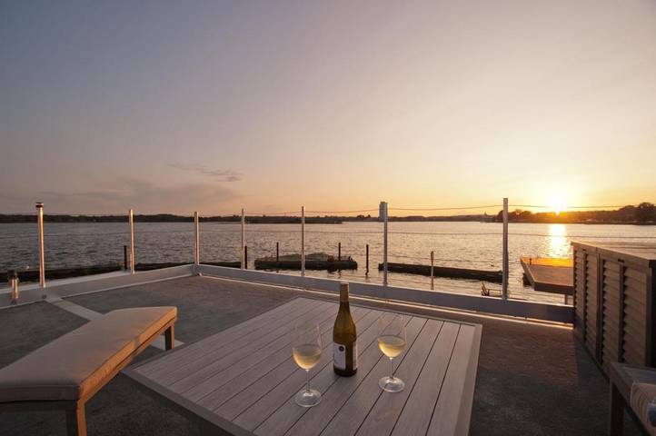 Boot für 4 Personen, mit Balkon und Terrasse sowie Sauna und Seeblick an der Schlei-Ostsee - 2