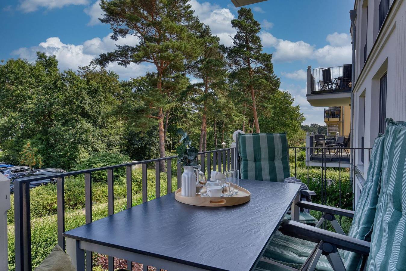 Geheel appartement, Vakantieappartement voor 4 personen met balkon in Strand Baabe, Baabe