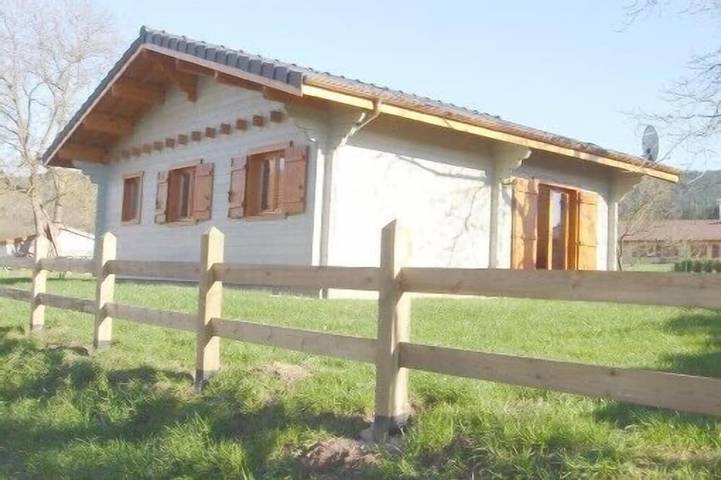 Chalet pour 6 personnes, avec Terrasse et Jardin