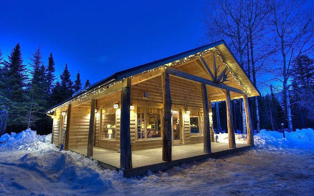 Hütte Woody - Les Chalets de Môh in La Malbaie, Saguenay–Lac-Saint-Jean