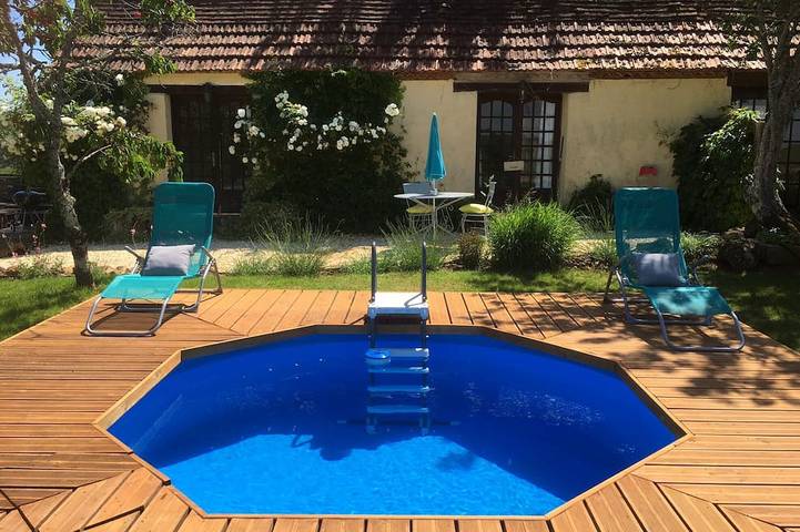 Gîte pour 2 personnes, avec Terrasse et Jardin