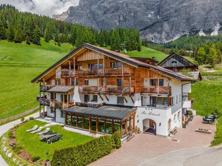Appartamento per 2 persone, con Balcone e Terrazza nonché Giardino e Sauna a San Cassiano