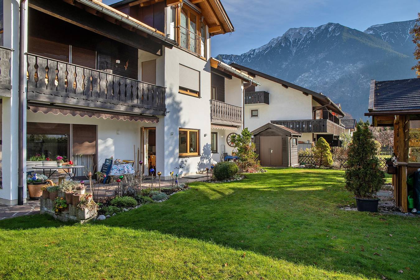 Ganze Wohnung, Ferienwohnung Dietzsch" mit Bergblick, Balkon und Wi-Fi in Oberau, Bayerische Alpen