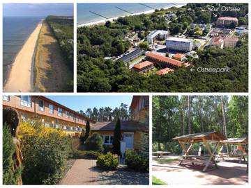 Ferienpark für 3 Personen, mit Garten und Terrasse auf Usedom