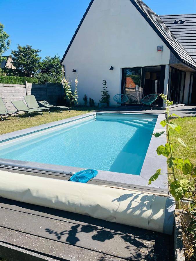 Villa Marius - Piscine - Proche de la plage in Ambleteuse, Région de Boulogne-sur-Mer