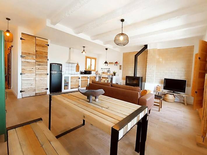 Gîte pour 4 personnes, avec vue sur le lac et bassin pour enfant ainsi que balcon et vue à Zahara de la Sierra - 3