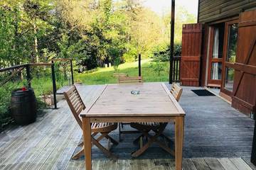 Maison de campagne pour 4 personnes, avec piscine, animaux acceptés à Layrac