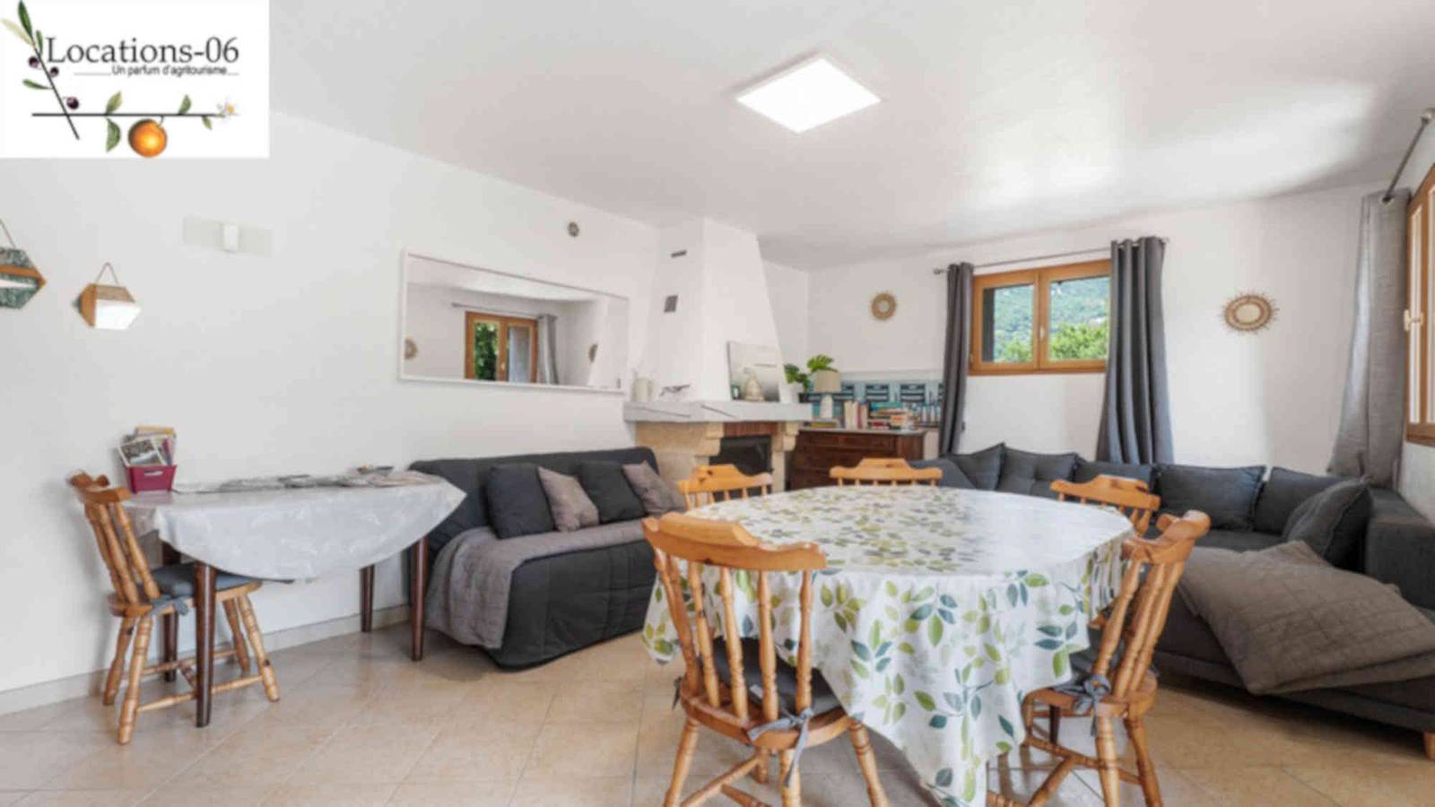 Ruhiges und naturbelassenes Ferienhaus an der Côte d'Azur in Le Bar-sur-Loup, Cannes und Umgebung
