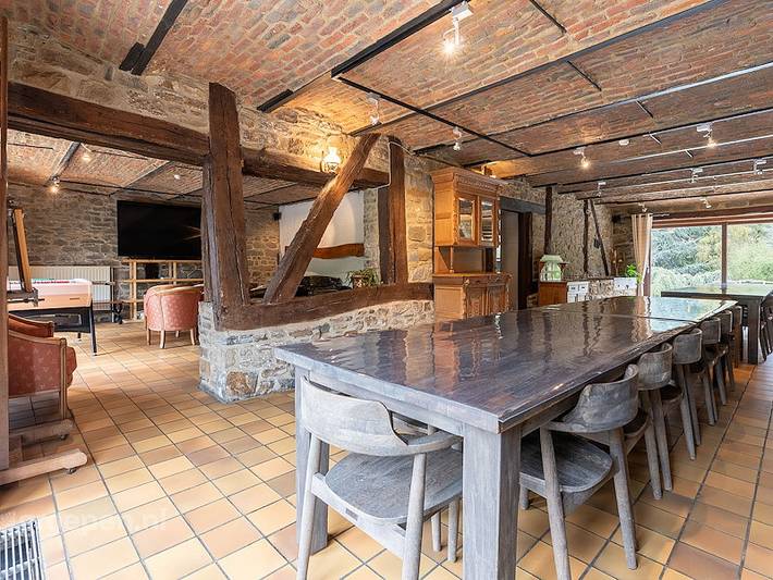 Location de vacances pour 29 personnes, avec terrasse ainsi que balcon/terrasse et sauna à Rendeux - 2