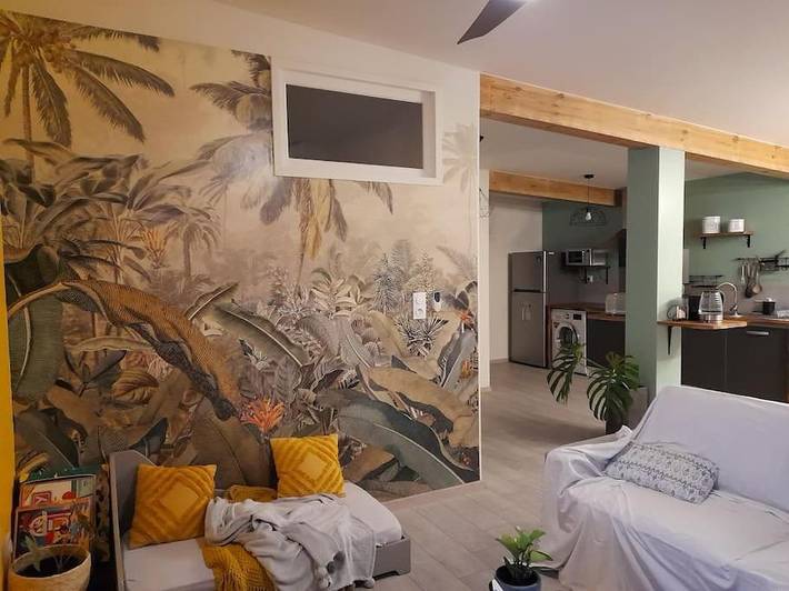 Appartement de vacances pour 2 personnes, avec jacuzzi et jardin