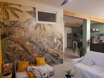 Gîte pour 2 personnes, avec jacuzzi et jardin à Saint-Philippe