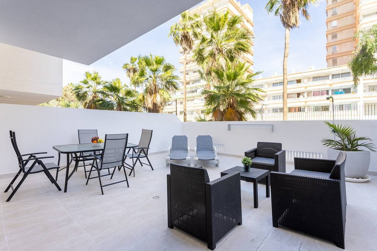 Geheel appartement, Vakantieappartement voor 4 personen met terras in Playa de las Américas, Arona