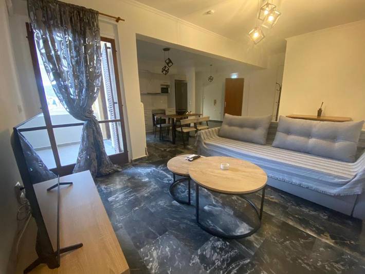 Vakantieappartement voor 4 personen, met Balkon en Uitzicht in Lesbos