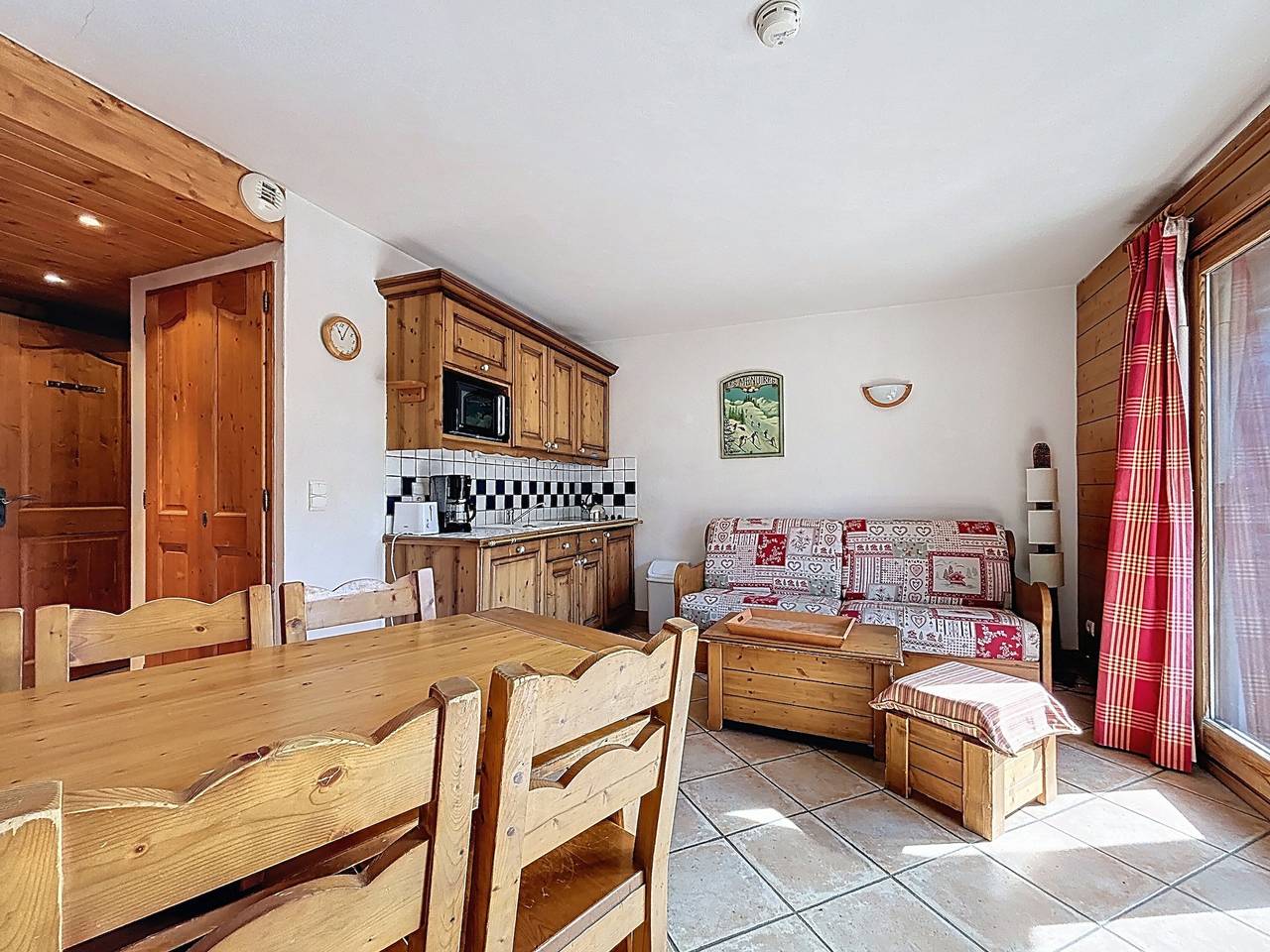 Geheel appartement, Appartement "Les Ancolies" met balkon in Les Menuires, Saint-Martin-de-Belleville