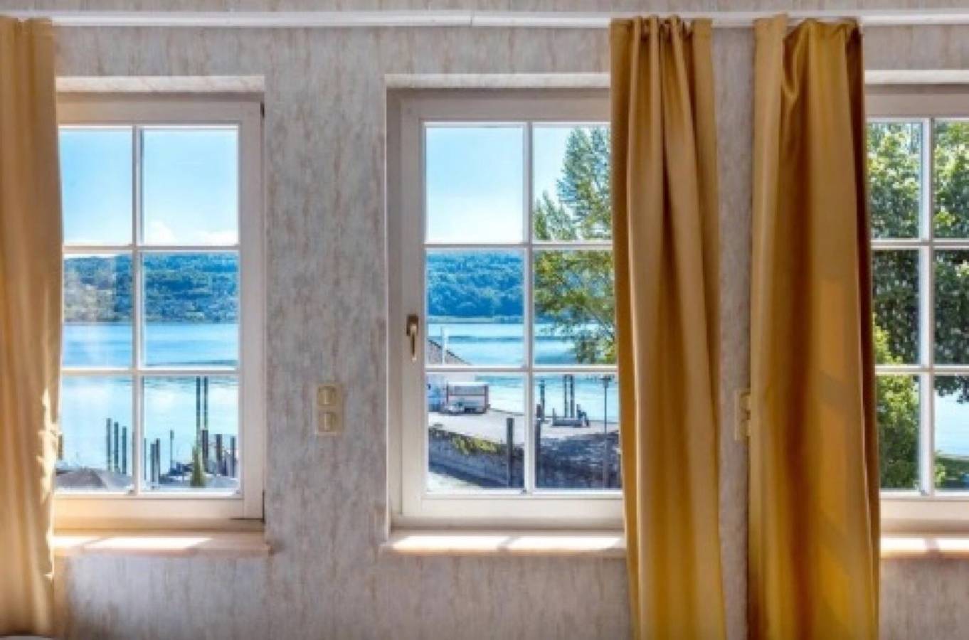 2-Bett Zimmer mit herrlichem Seeblick und Jacuzzi in Reichenau, Untersee
