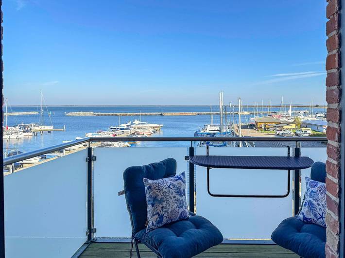 Ferienwohnung für 2 Personen, mit Seeblick und Balkon sowie Ausblick, kinderfreundlich in Barth - 2