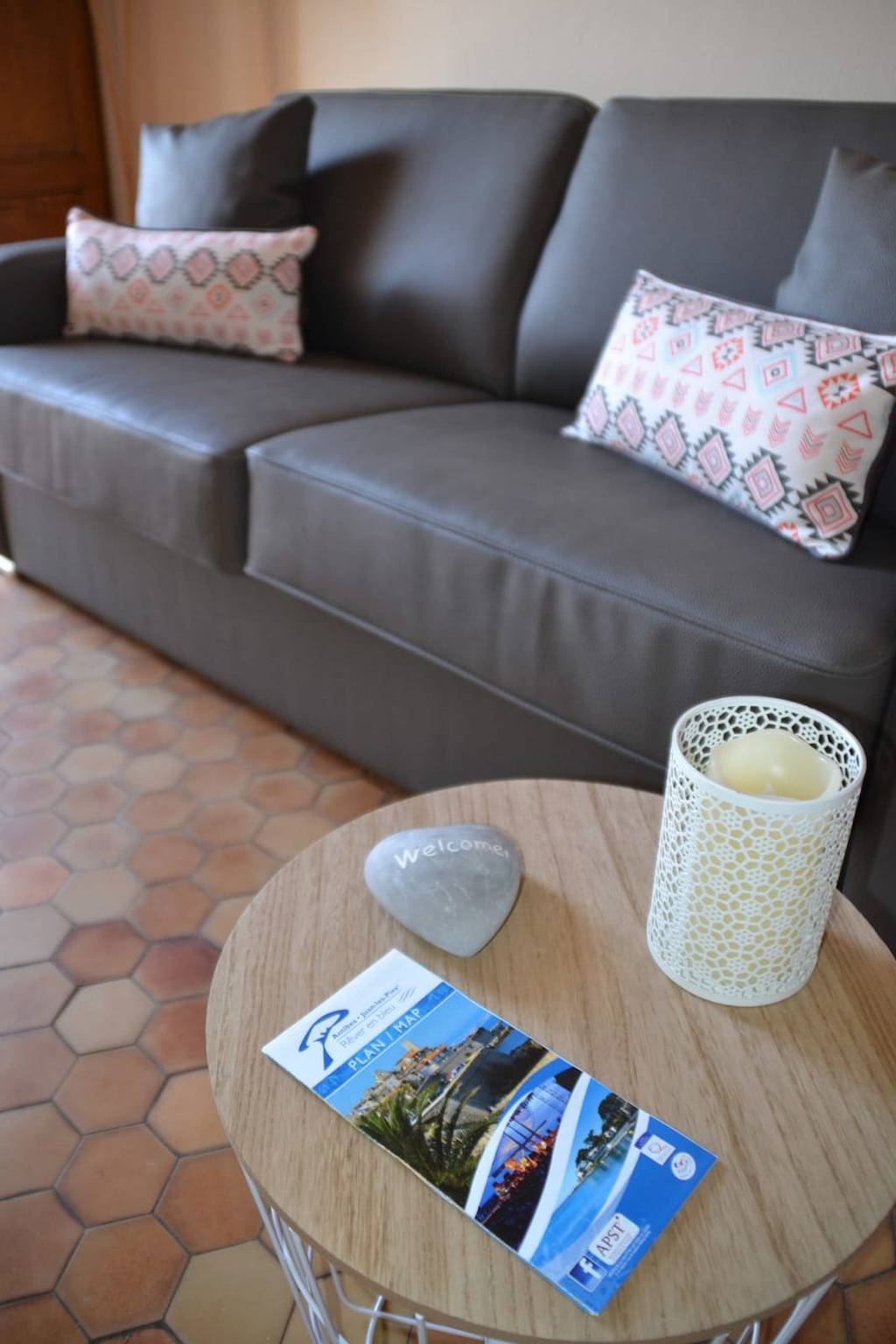 Monolocale intero, Monolocale per 2 persone con balcone in Antibes, Costa mediterranea (Francia)
