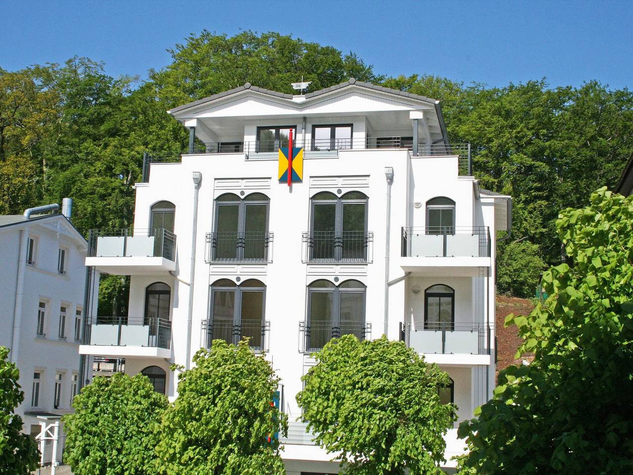 Ganze Ferienwohnung, Villa Lena Whg. 02 mit Balkon (Süd/Ost) in Sellin, Rügen