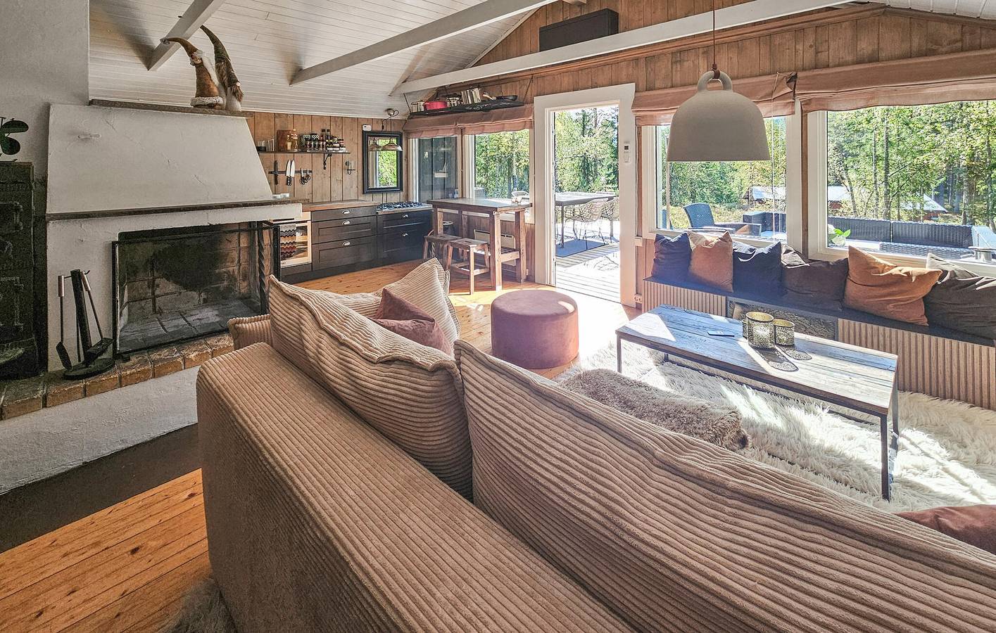 Ferienhaus für 5 Personen mit Terrasse in Krødsherad