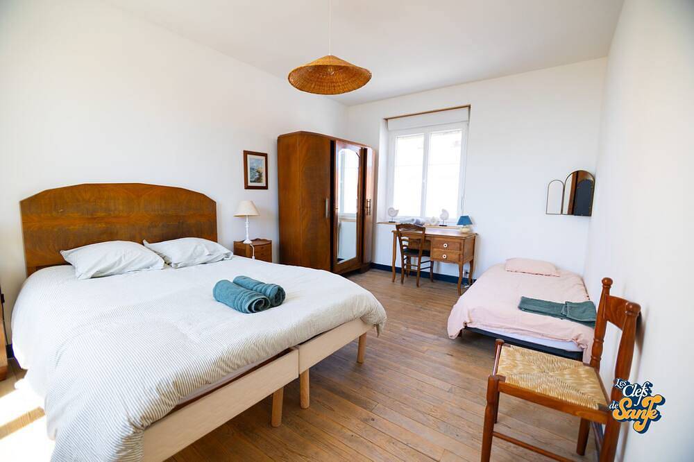 Ferienhaus-Familie-Village côtier-Meerblick-Ensuite mit Badewanne und Dusche in Audresselles, Boulogne-sur-Mer und Umgebung